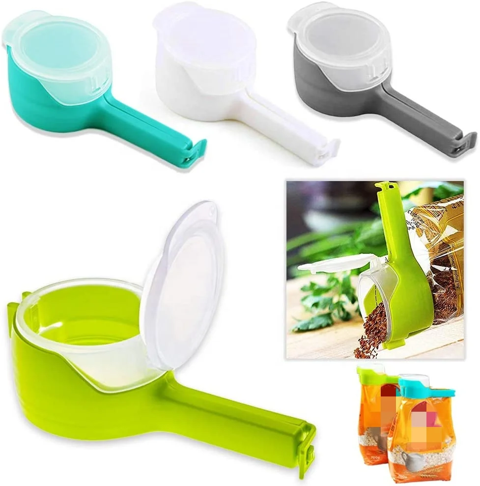 

Food Storage Sealing Clips Bag Clips For Food Plastic Sealer Clips Kitchen Food Storage And Organization Kitchen Tools