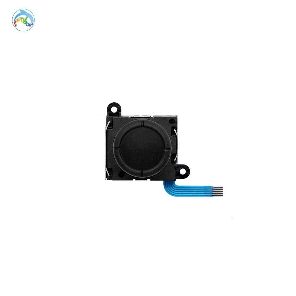 

Rainbow Ready To Ship Original Black Thumbsticks Joystick 3D Analog Joystick For Nintend Switch Joycon Controller