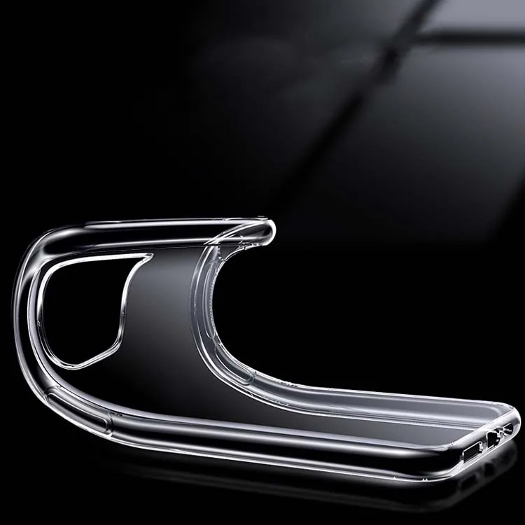 

Not Silicone 1.0mm Thickness Soft TPU Transparent Clear Cell Mobile Phone Back Cover Case for Samsung Galaxy A90 A51 Note 10 9, Accept customized