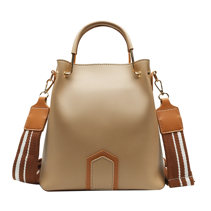 

2021 Wholesale Luxury Fashion PU Leather High Capacity Tote Bag, Customizable