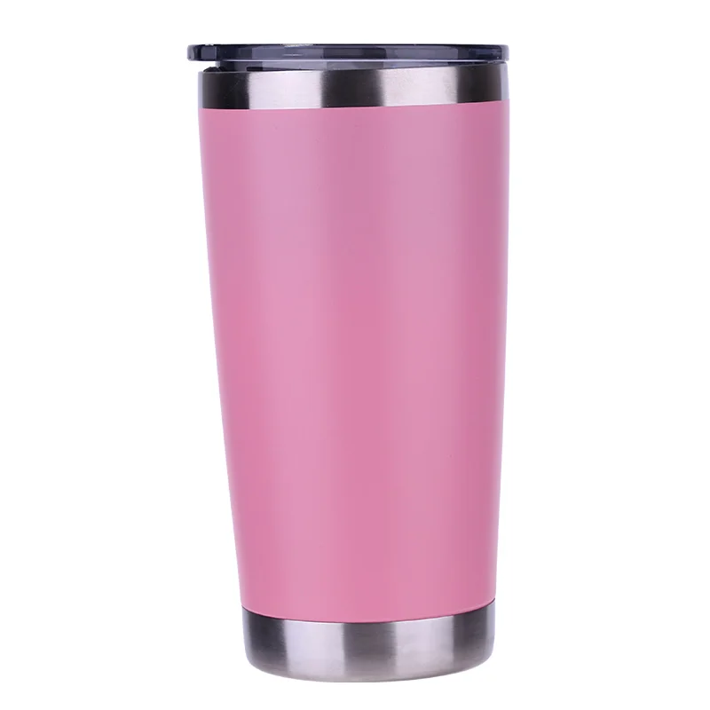 

hot selling custom personalized metal beer drinking cup stainless steel double wall fashion modern yeticooler mug with lid, Customized color