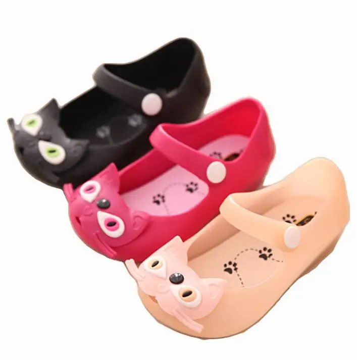

2020091456 Cat Accessory Girl Jelly Sandals PVC Soft Shoes