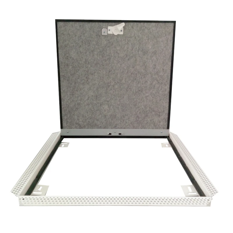 MDF access panel, access hatch with flange frame for ceiling or drywall maintenance, sound rated