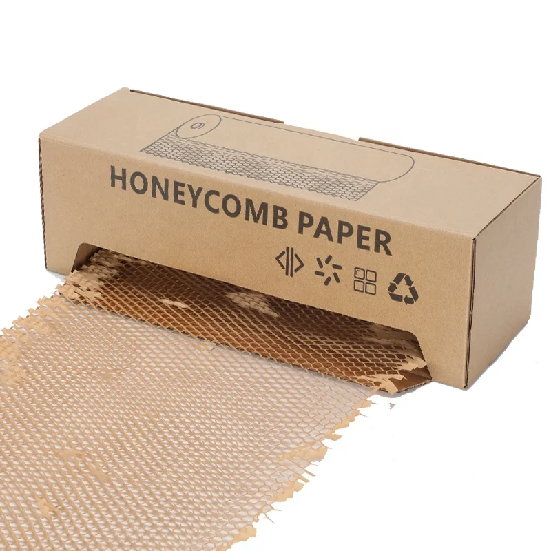 Quality Promise Honeycomb Paper Manufacturer Wrapping Packaging Kraft Paper for Packaging Honeycomb Paper With Box