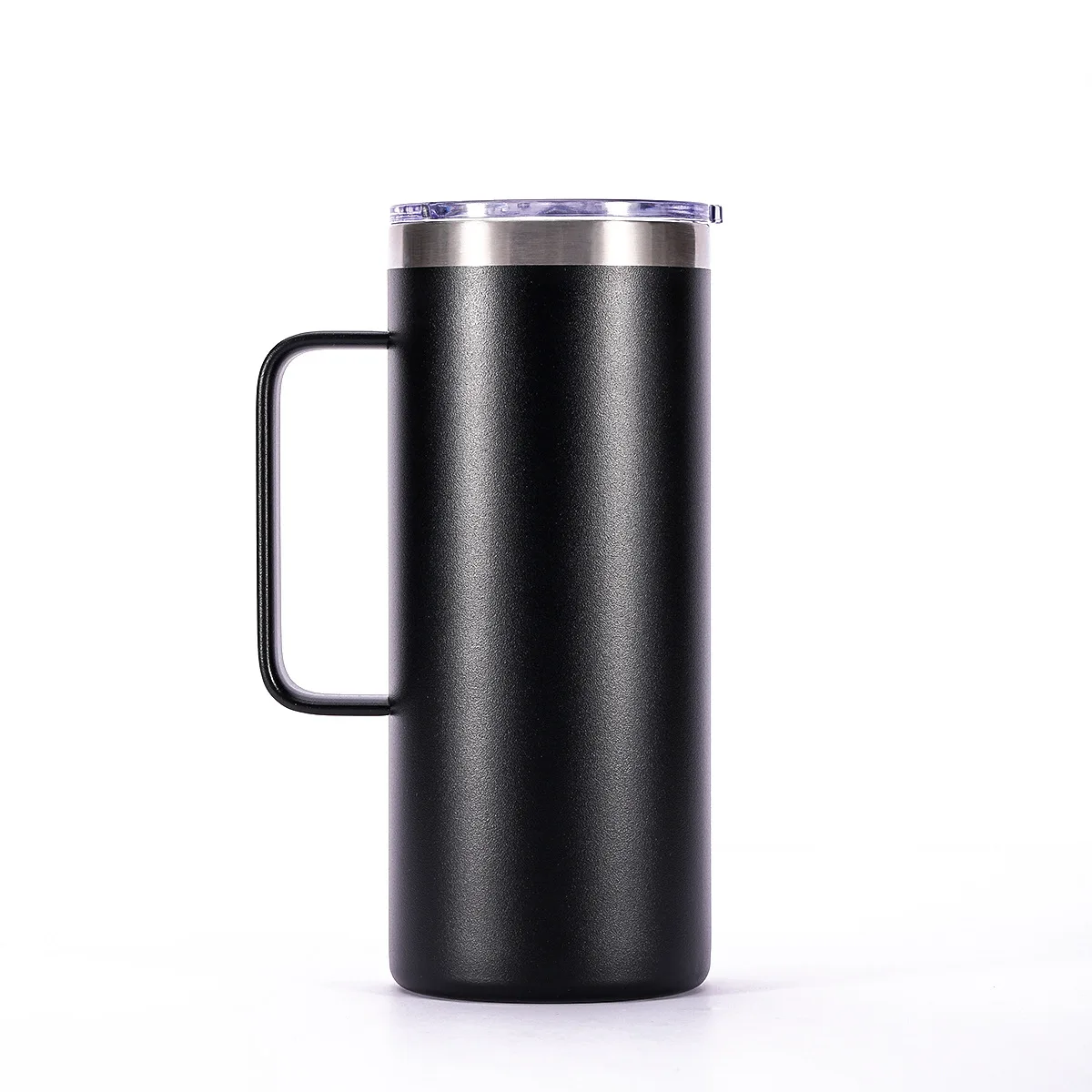 

double wall glass mug cup vacuum flask metal stainless steel travel coffee mug with logo, Customized color acceptable