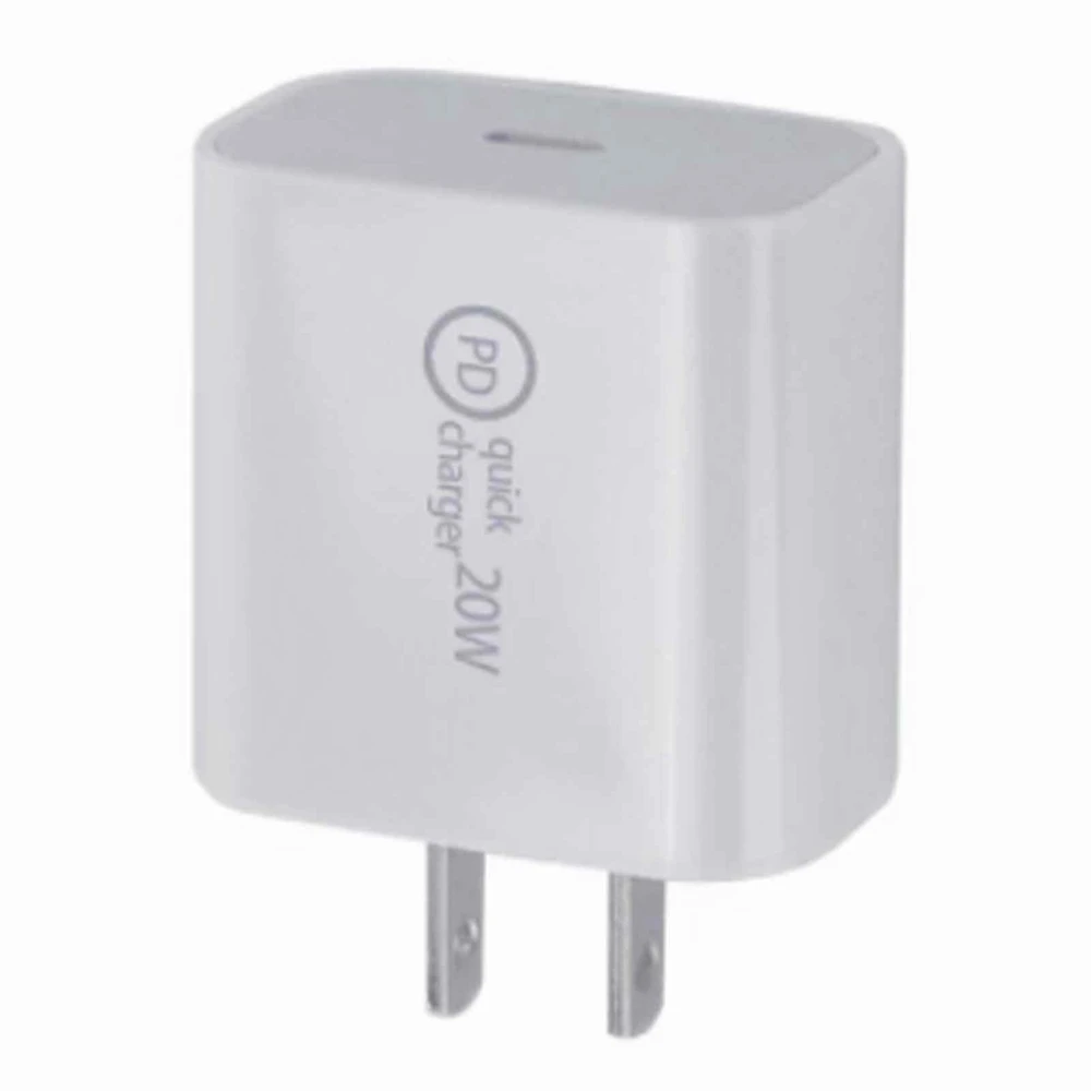 

2021 best selling PD 20W Wall Charger Adapter, USB Type C Fast Charger for iPhone 12, White