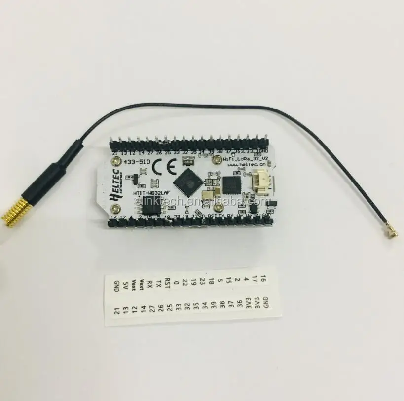 SX1278 LoRa ESP32 0.96 inch Blue OLED Display wireless WIFI Lora Kit 32 Module Internet Development Board 433mhz - ANKUX.COM