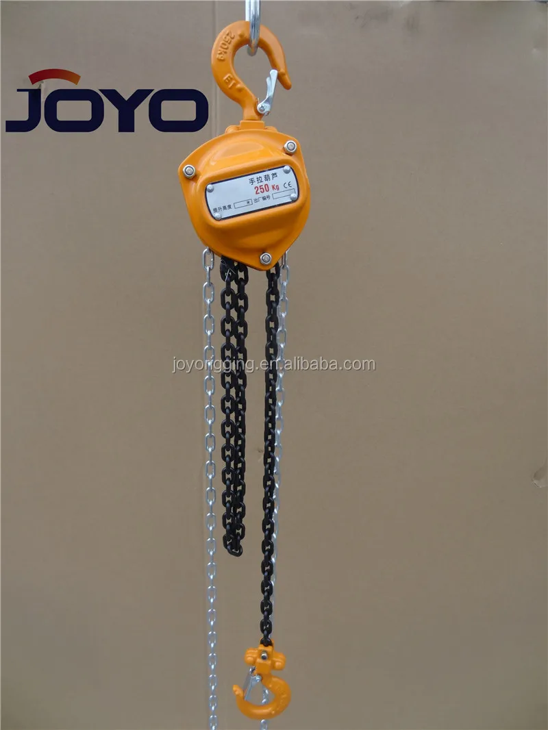 
CE certified 5ton 10T High quality Manual lifting Chain Block 