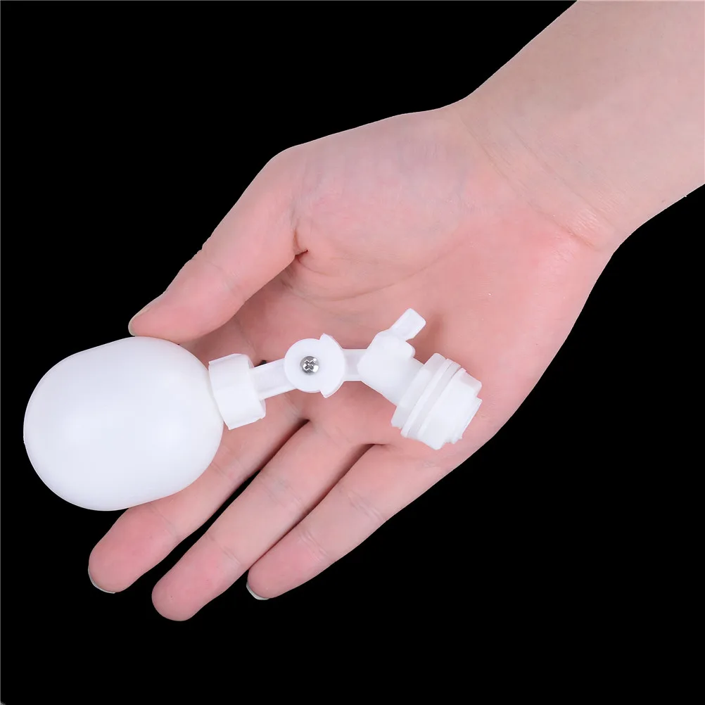 

1PCS Adjustable 1PCS 3/8" Mini Plastic Float Valve Ball Aquarium Control Safety Check Switch for Water Tower Tank