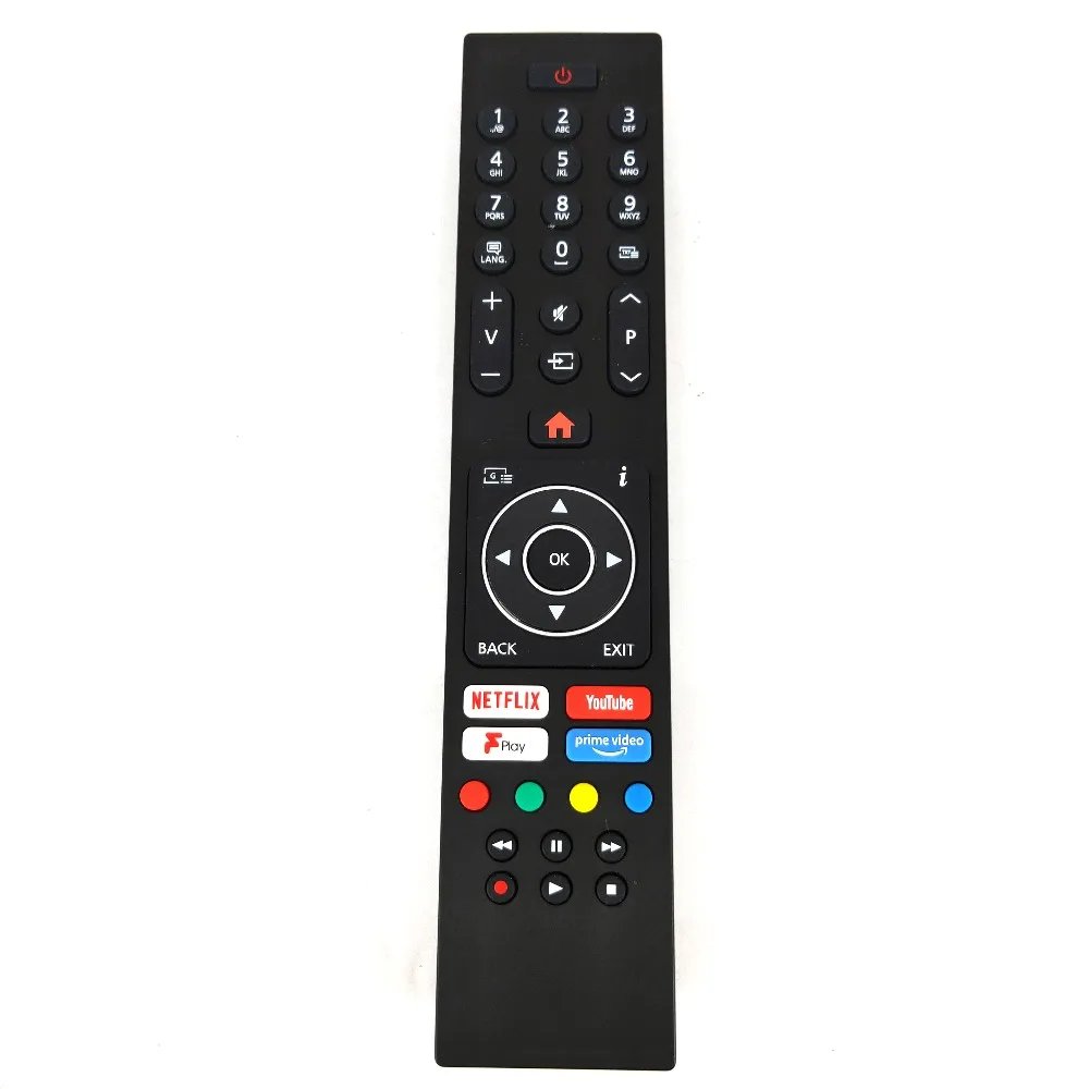 

RC43137P, RC43137 Remote For Bush Digihome Finlux & Electriq Smart TV's Finlux 30101403/RC43137 40273SMFHDDLED Techwood 50AO7USB, Black