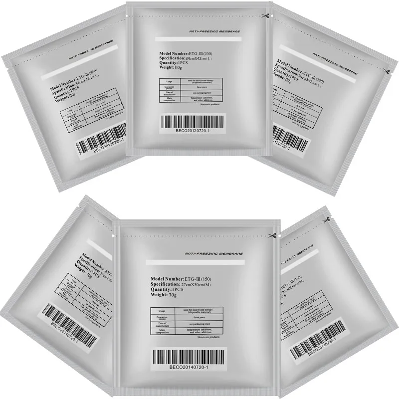 

110g cryolipolysis cool gel pas with factory price
