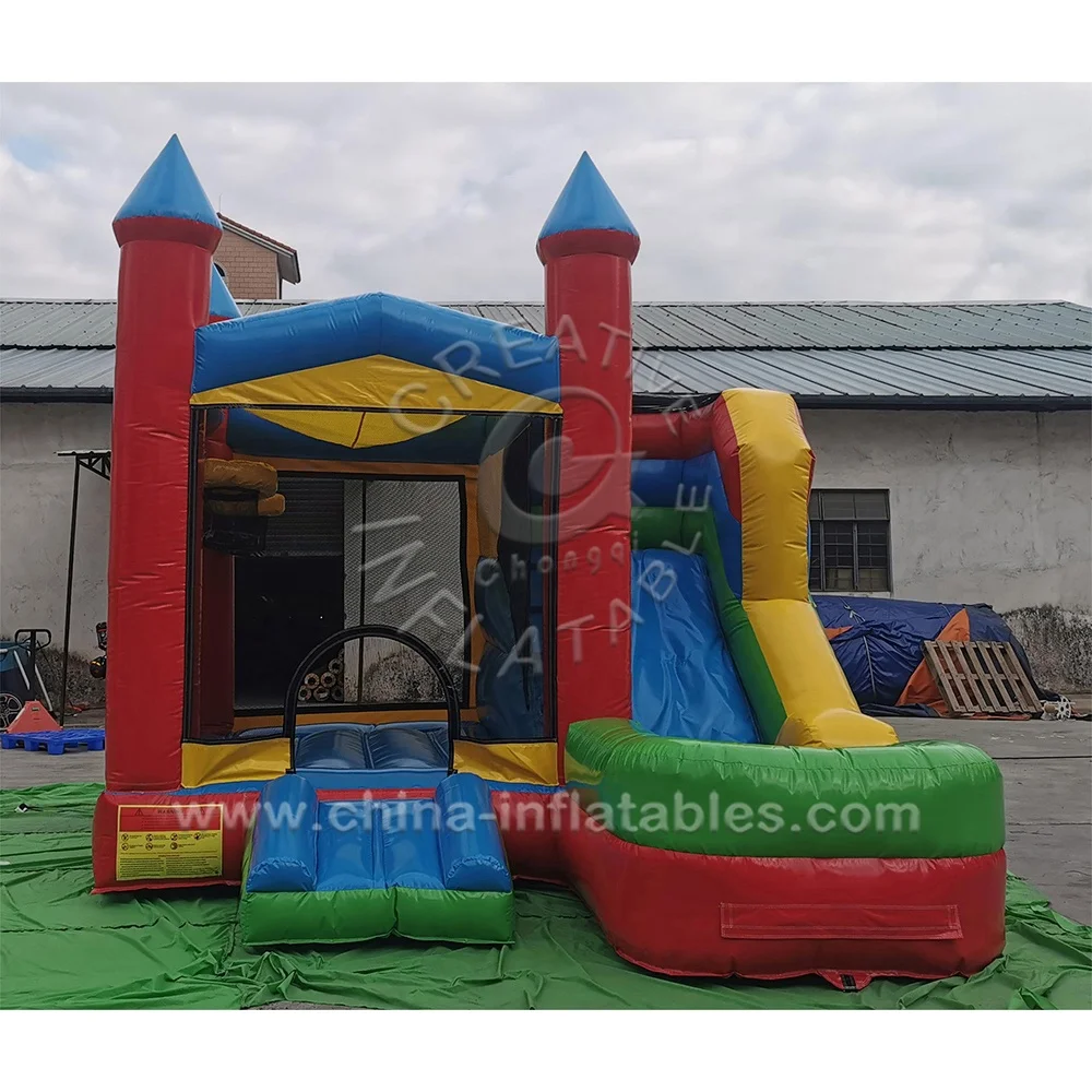 

High quality inflatable bouncing castle inflatable castle slide for kids