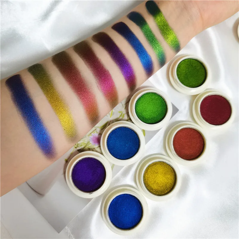

High pigment 17 colors duochrome eyeshadow chameleon eyeshadow, 17colors