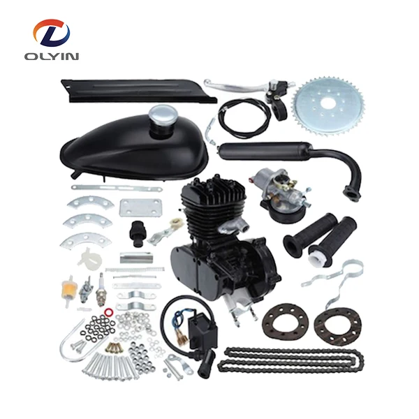 

90cc 80cc 100cc 2 stroke bicycle engine kit near me, Silver , black or chrome