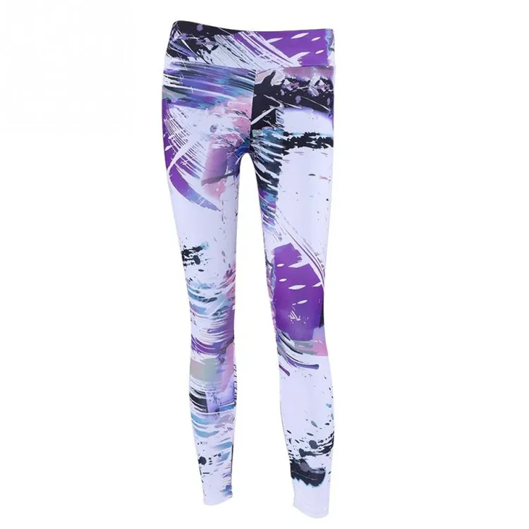 

Workout athletic running leggings digital printing fitness clothing custom design high waist womens yoga pants, Customized colors