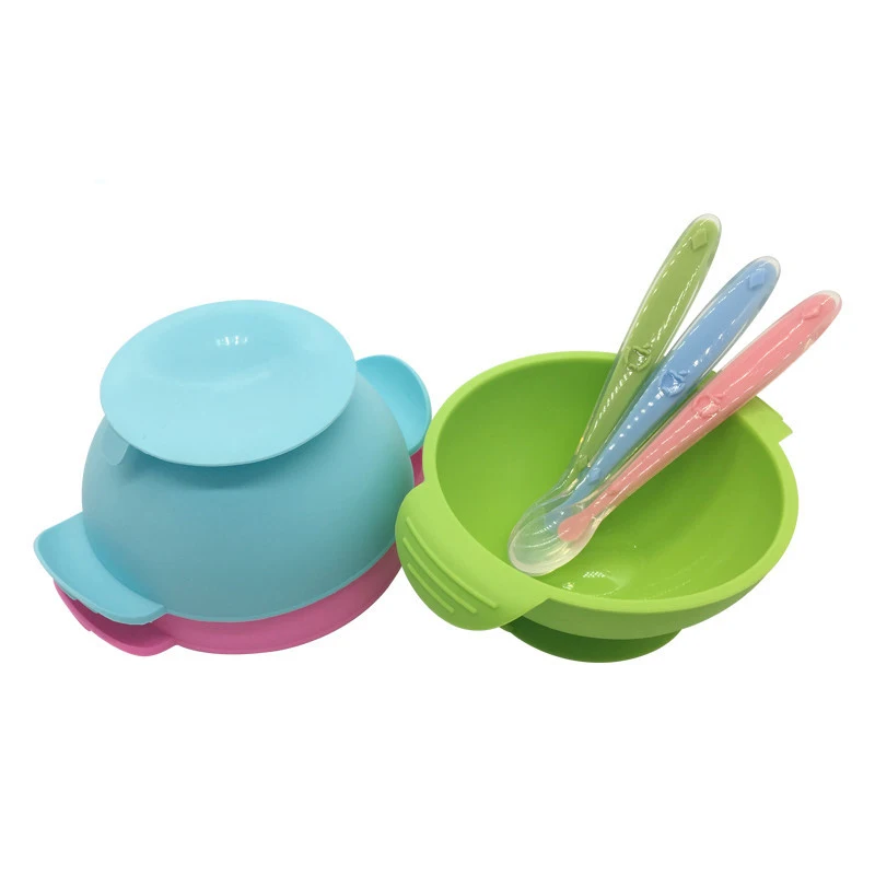 

Handle Non-Sticking Suction Silicone Collapsible Food Mixing Bowl