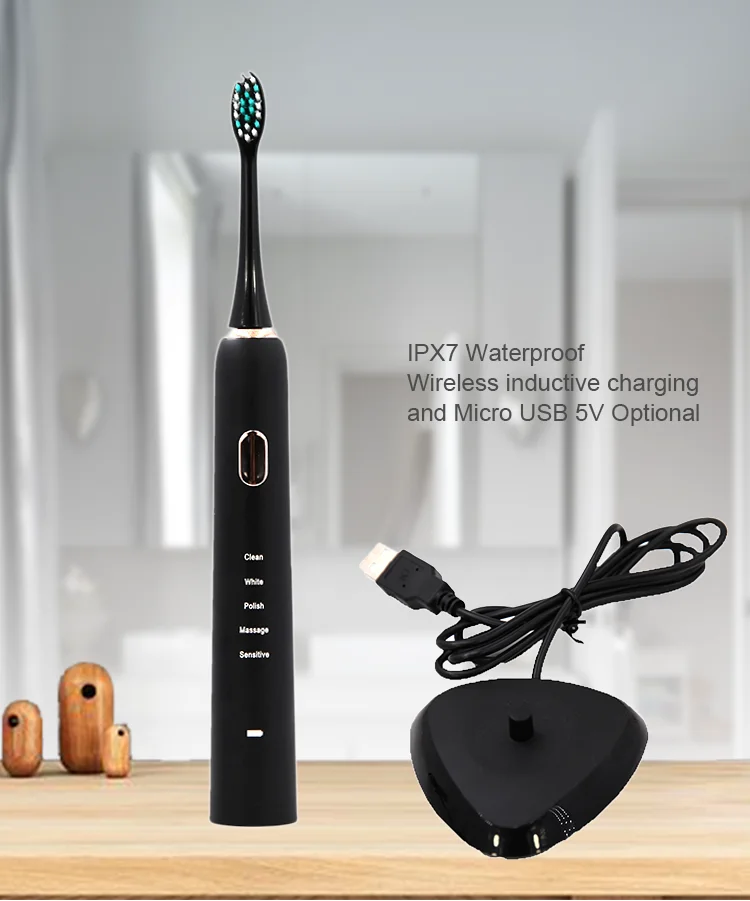 Replaceable brush head RLT252Pro Sonic Electric Toothbrush support Customized servise