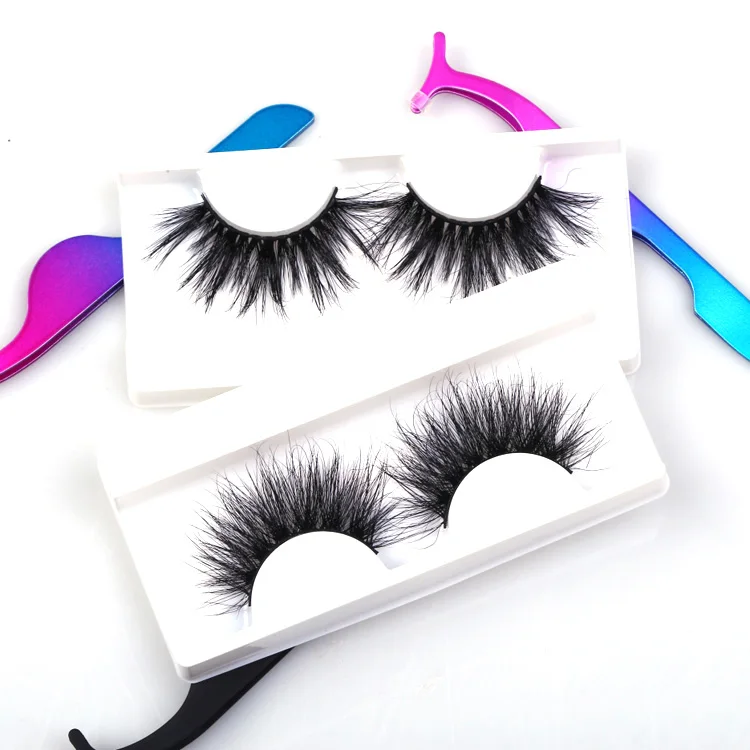 

Free Sample Custom False Eye Lash Packaging Box Private Label 3D Mink Eyelash Factory, Natural black