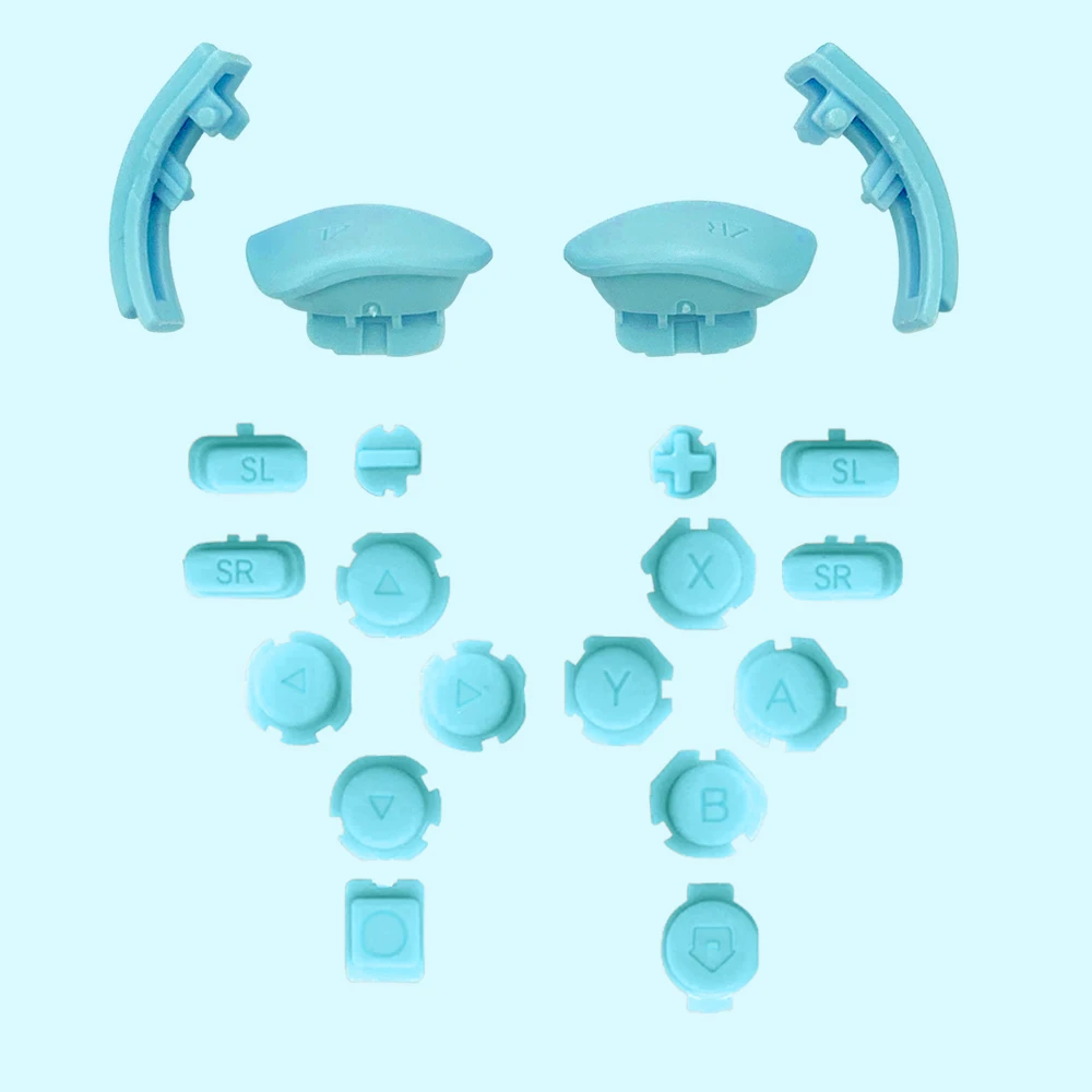 

High Quality Colorful Replacement ABXY Direction Keys SR SL L R ZR ZL Trigger Full Set Buttons for Nintendo Switch Joycons