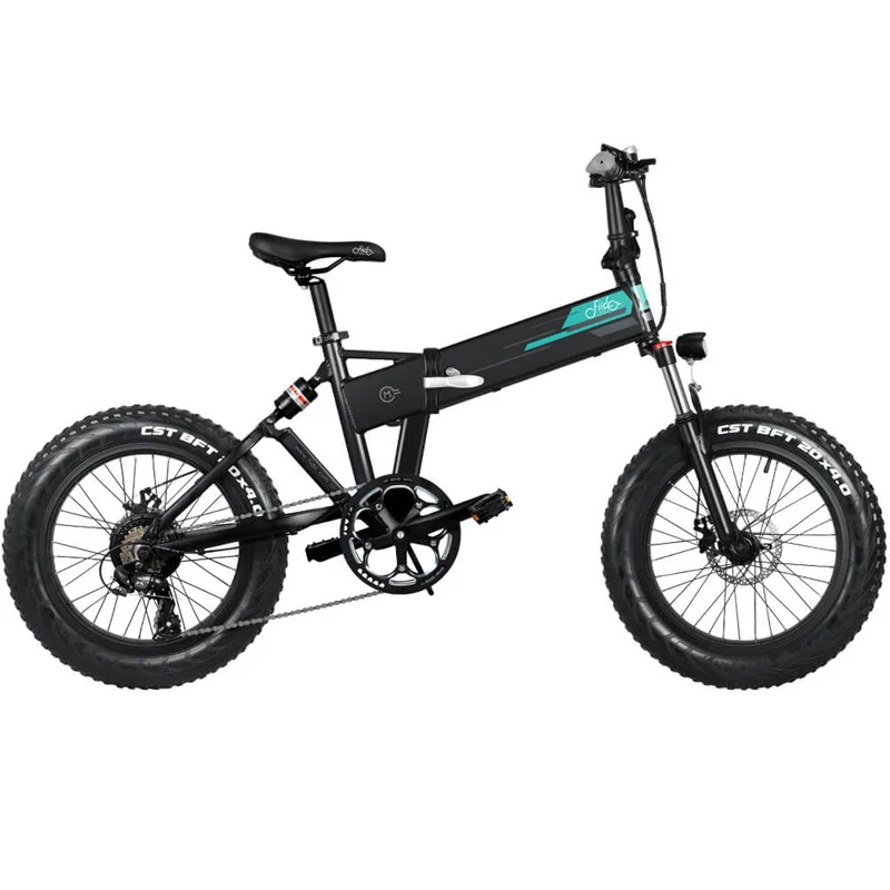 

dropshipping Uk Stock EU electric bike Fiido M1 PRO 20" 2 wheel adult electric bicycle, Black
