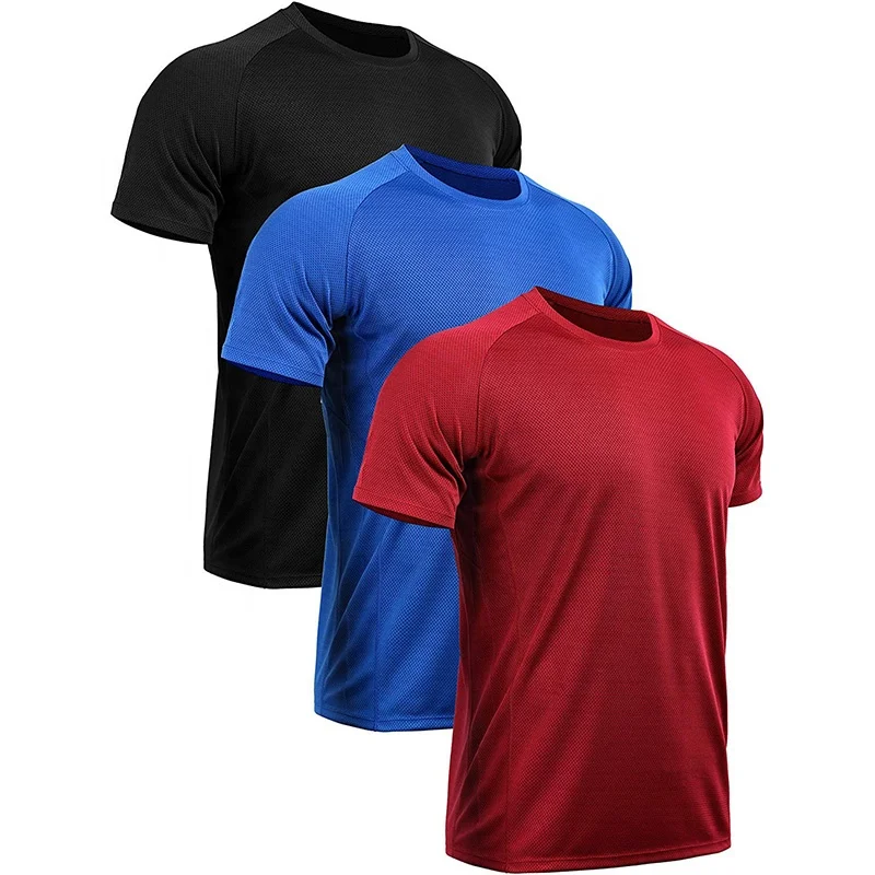 

Custom Sports Tshirt Mesh Fabric Mens Quick Dry Blank Tshirt, Customizable