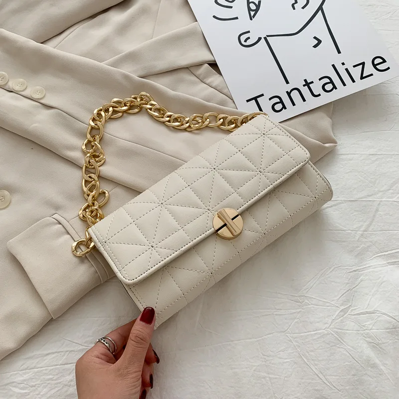 

Trend women's small bag 2023 new fashion chain one shoulder French underarm bag