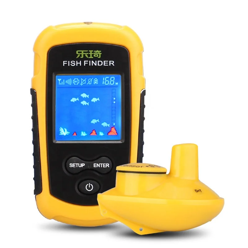 

Hot Sale Lucky FFW1108-1 Colorful Wireless Portable Fish Finder Sonar