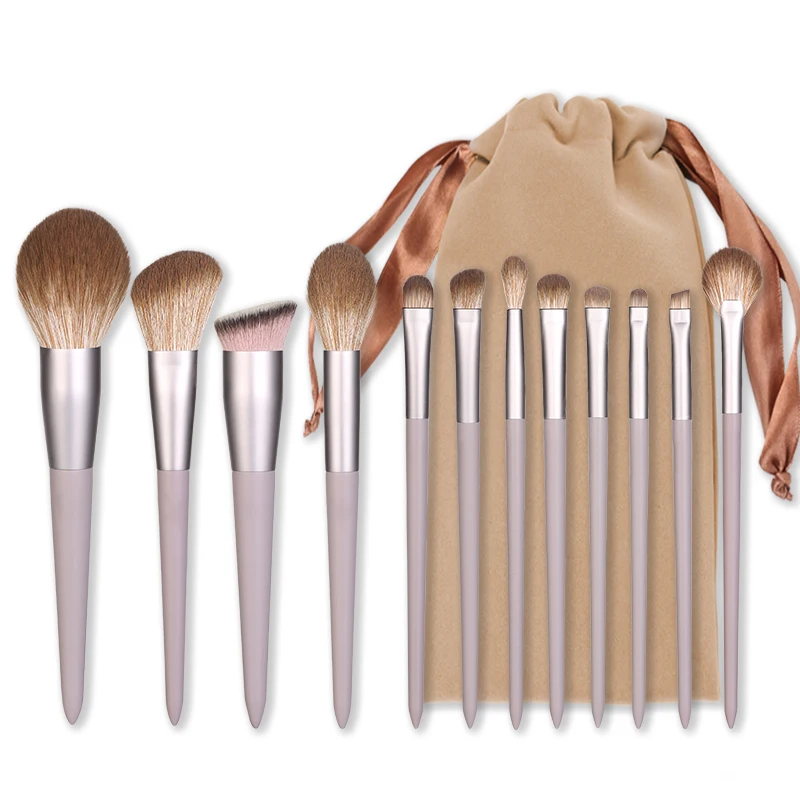 

Makeup Brush Professional Private Label Face/Eye Soft Hair Wood Handle drop shipping makeup tools custom makeup brushes