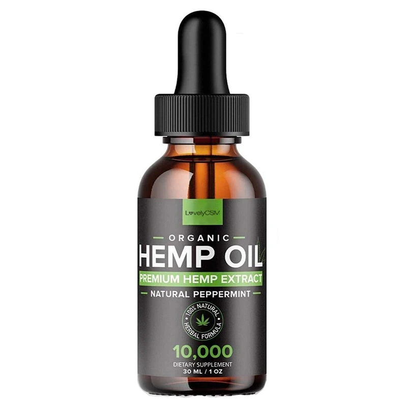 

Wholesale Custom Logo 30ml 10000mg Hemp Oil Anti-inflammatory Anti-aging Pain Relief Helps Sleep