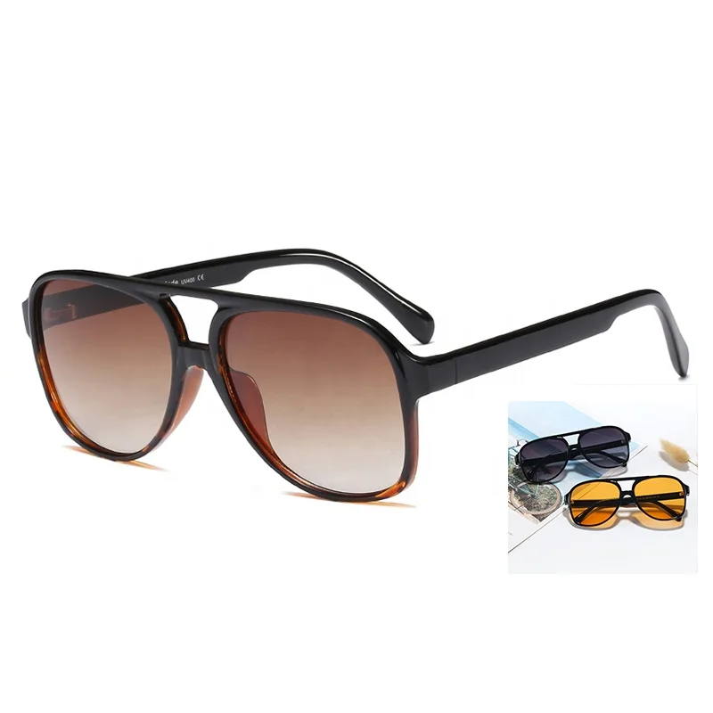 

Fashion Brand Designer oculos de sol Aviation Style UV400 men Women big frame oversized Sunglasses Sun Glasses