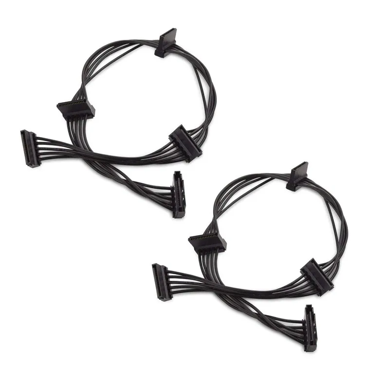 

15 Pin SATA to 4 SATA Power Splitter Cable - 18 Inches