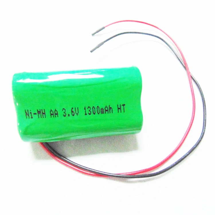 2020 New Ni Mh Aa 3 6v 1300mah Ni Mh Aa1300mah 4 8v Battery Pack Nimh For Emergency Light Buy