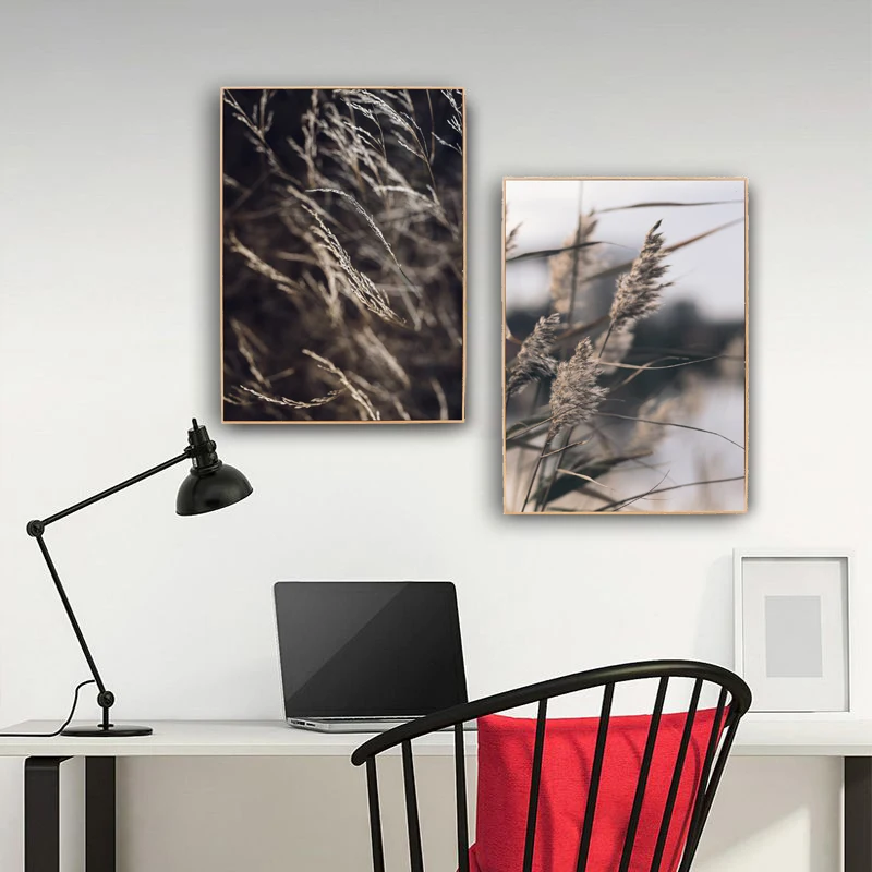 

50x70cm Nordic poster Grass Prints Painting Posters Decoration Wall Art for Home decor