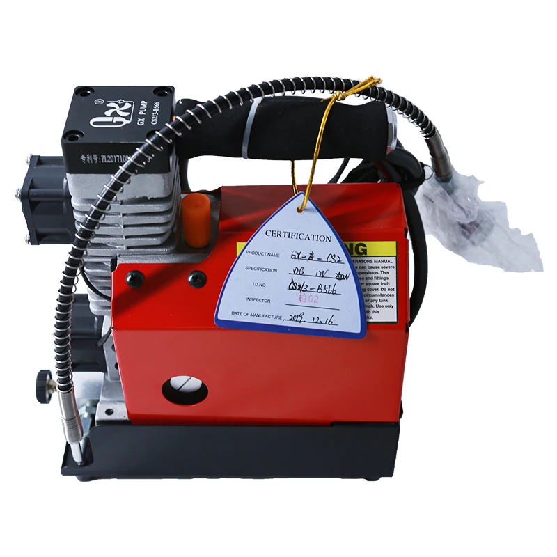 

Acecare High Pressure 300bar 4500psi Mini Air Compressor 12v Air Compressor Machines, Red