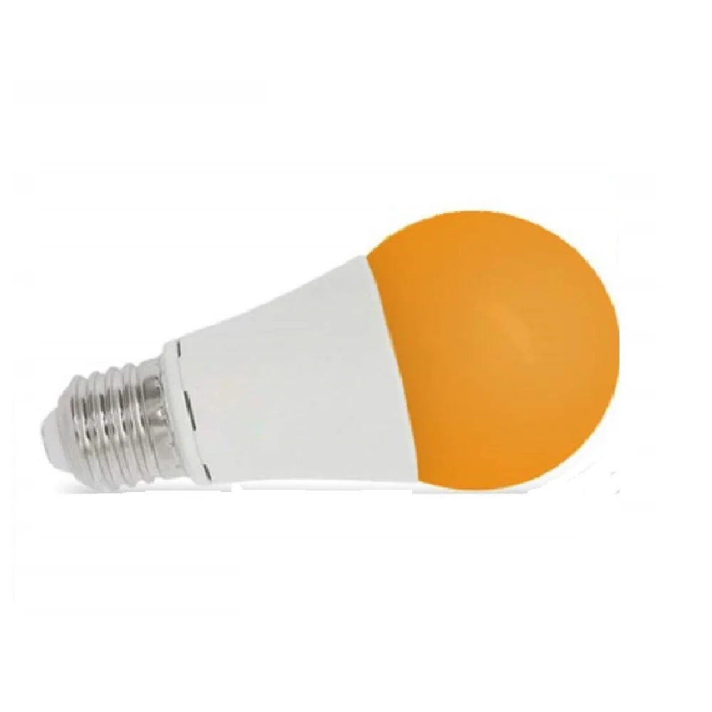 7 watt LED Amber Bulb Supports Healthy Sleep Patterns Promotes Natural Melatonin Production with Ambient Low Blue Night Light