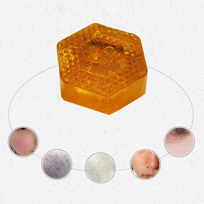 

oem Handmade facial wash anti freckle mite eclaircissant Oil exfoliating glycerol Bleaching Soap hotel Lightening mousse Honey