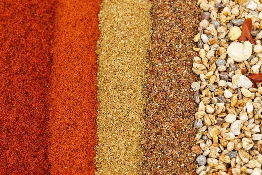 Various spice jars arranged on wooden surface showing allspice substitutes for cooking