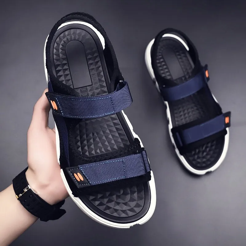 

Factory directly sale man simply basic sandals shoes