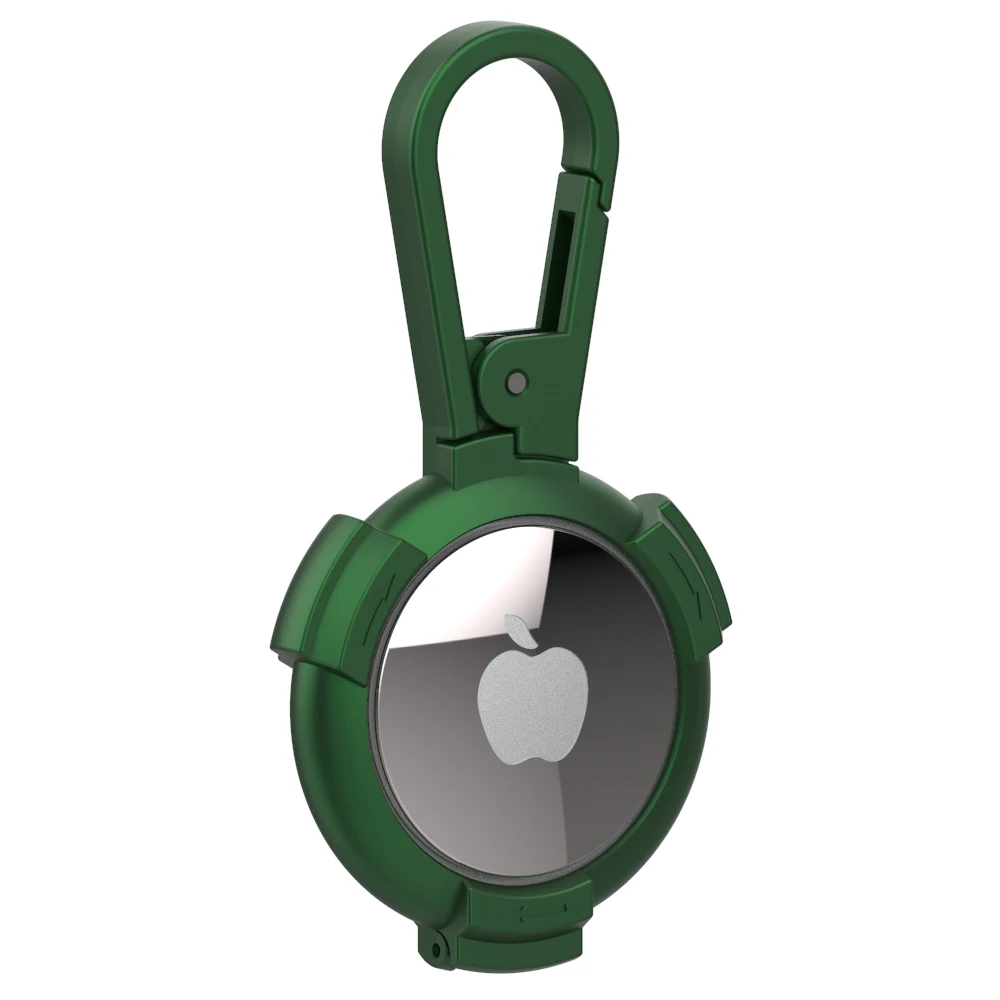 

2021 New Arrival For Apple Air Tracker Protective Case Cover Water Drop Design For Airtag Case Clip with Key Ring