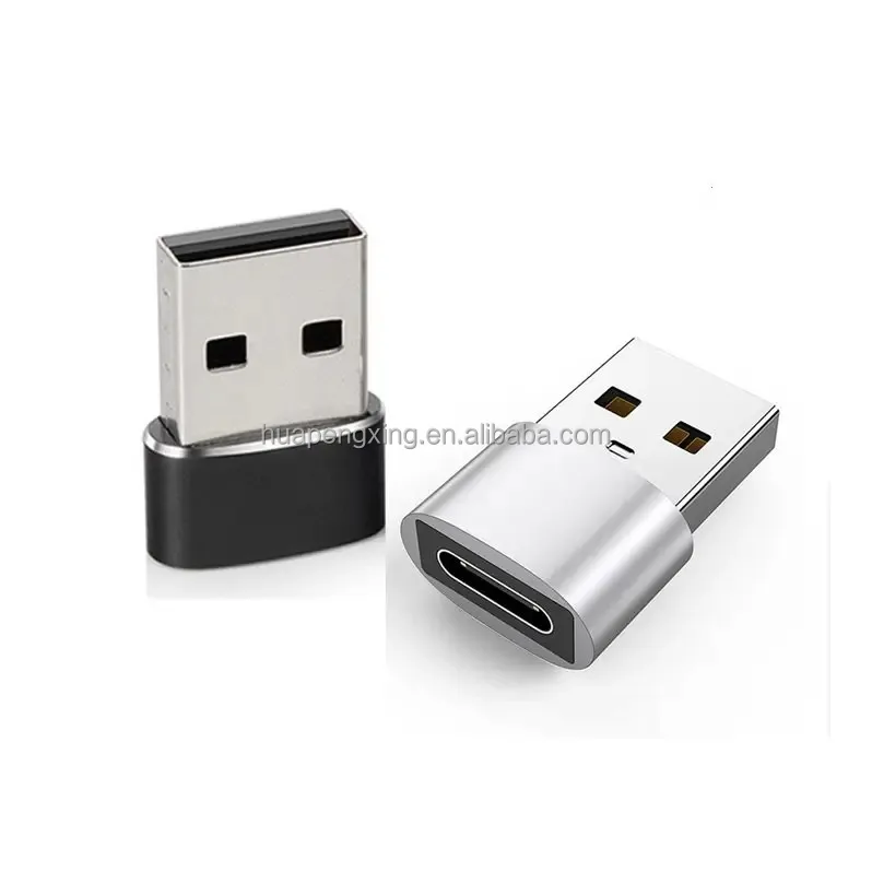 

Type C Adapter Type-C USB C Female To USB2.0 USB 2.0 A Male OTG Converter Adapter Adaptor Support 12V 3A PD Fast Charging
