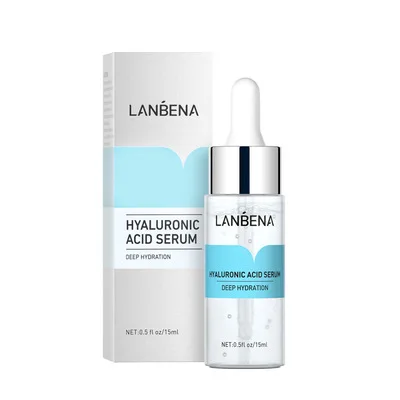 

LANBENA whitening vitamin c serum for skin care anti aging hyaluronic acid for skin pore treatment hot sale