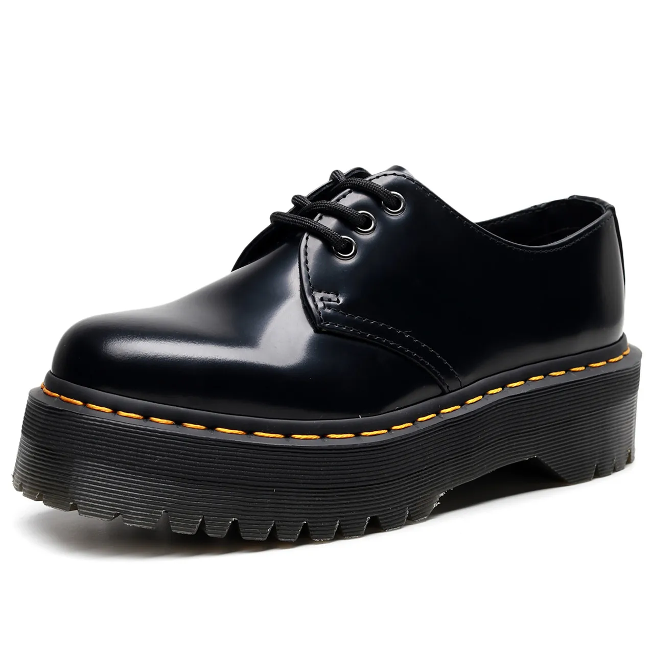 

Women's Men's Genuine Leather 1460 BEX Dr Black Platform 3-hole Boots Martens Shoes Dr Leather Shoe