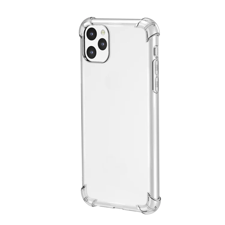 

High shopping evaluation 1mm airbag shockproof transparent TPU cell mobile phone accessories cover case for iphone 11 pro max