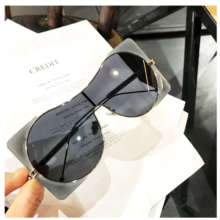 

GUVIVI new&CE 2019 Big sunglasses for man ocean lens One piece lens Sunglasses man fashion, Mix