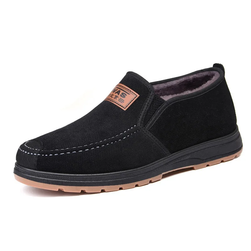 

Winter Wholesale Anti-Slip Boots Slip On Shoes Men Causal Sneaker Shoes, 3 colors