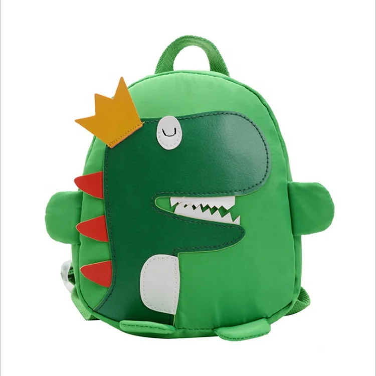 

Wholesale new cute1-3 year old children's dinosaur cartoon backpack, Yellow,red,green,blue,black,pink