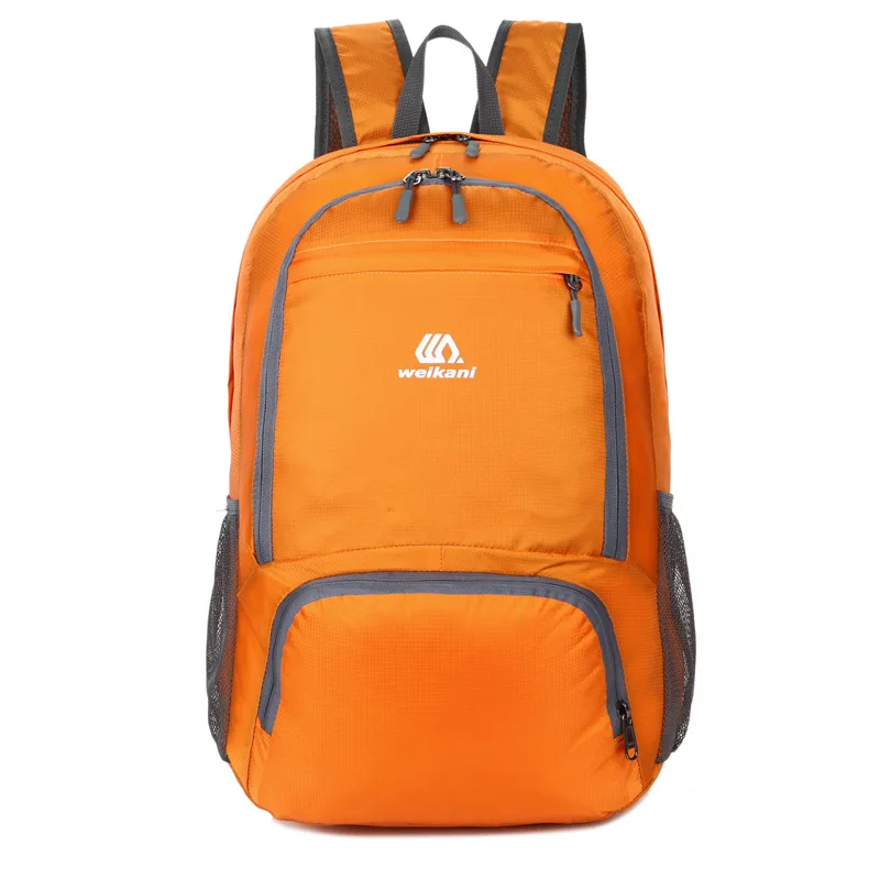

Wholesale custom large capacity foldable outdoor travel waterproof bags business backpack, Many colors