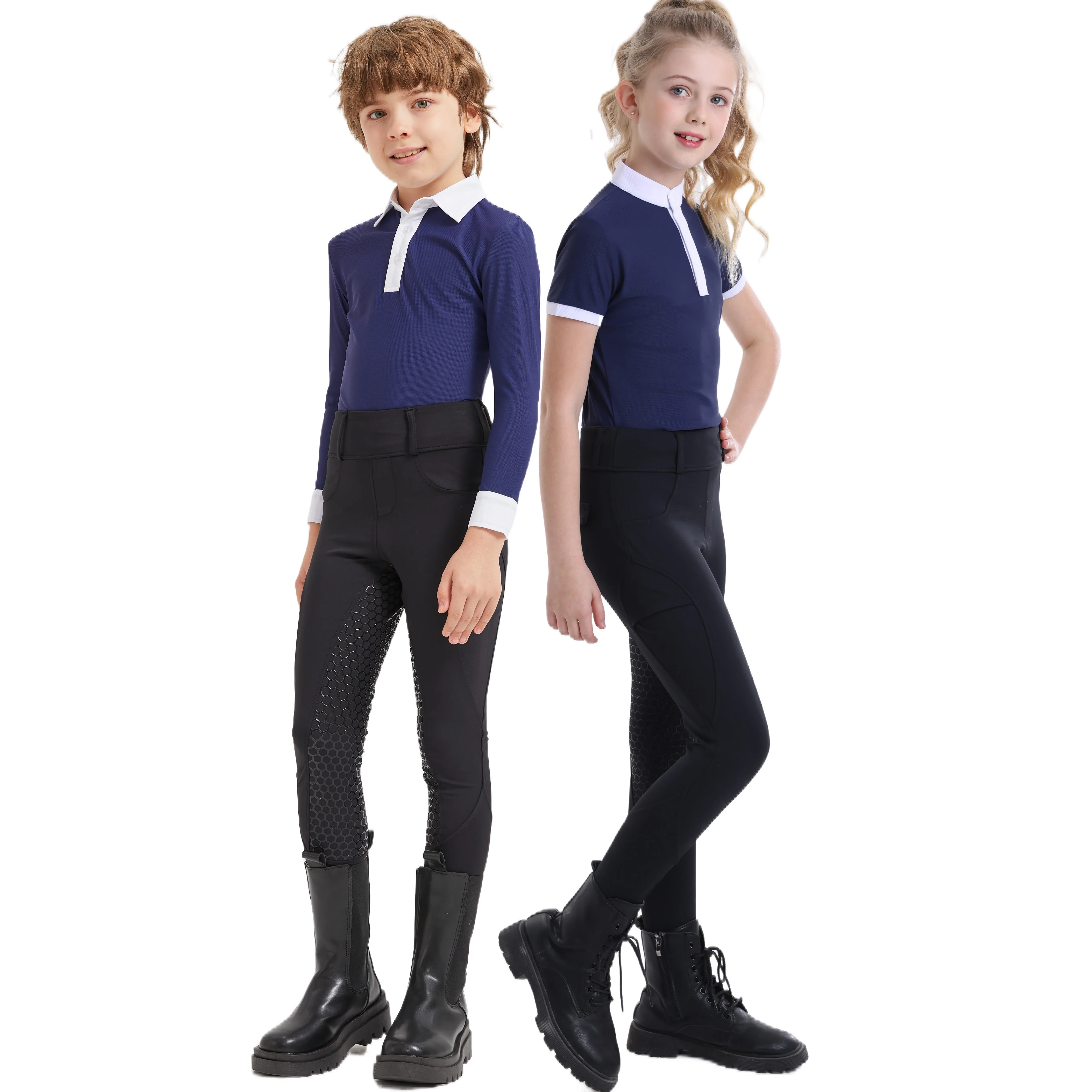 Children's horse riding tight fitting clothes