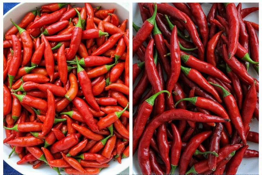 Ancho Chiles on Wooden Table