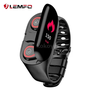 2019 Hot Sale Smart Band Lemfo M1  Newest AI Smart Watch With Wireless Earphone For Sports
